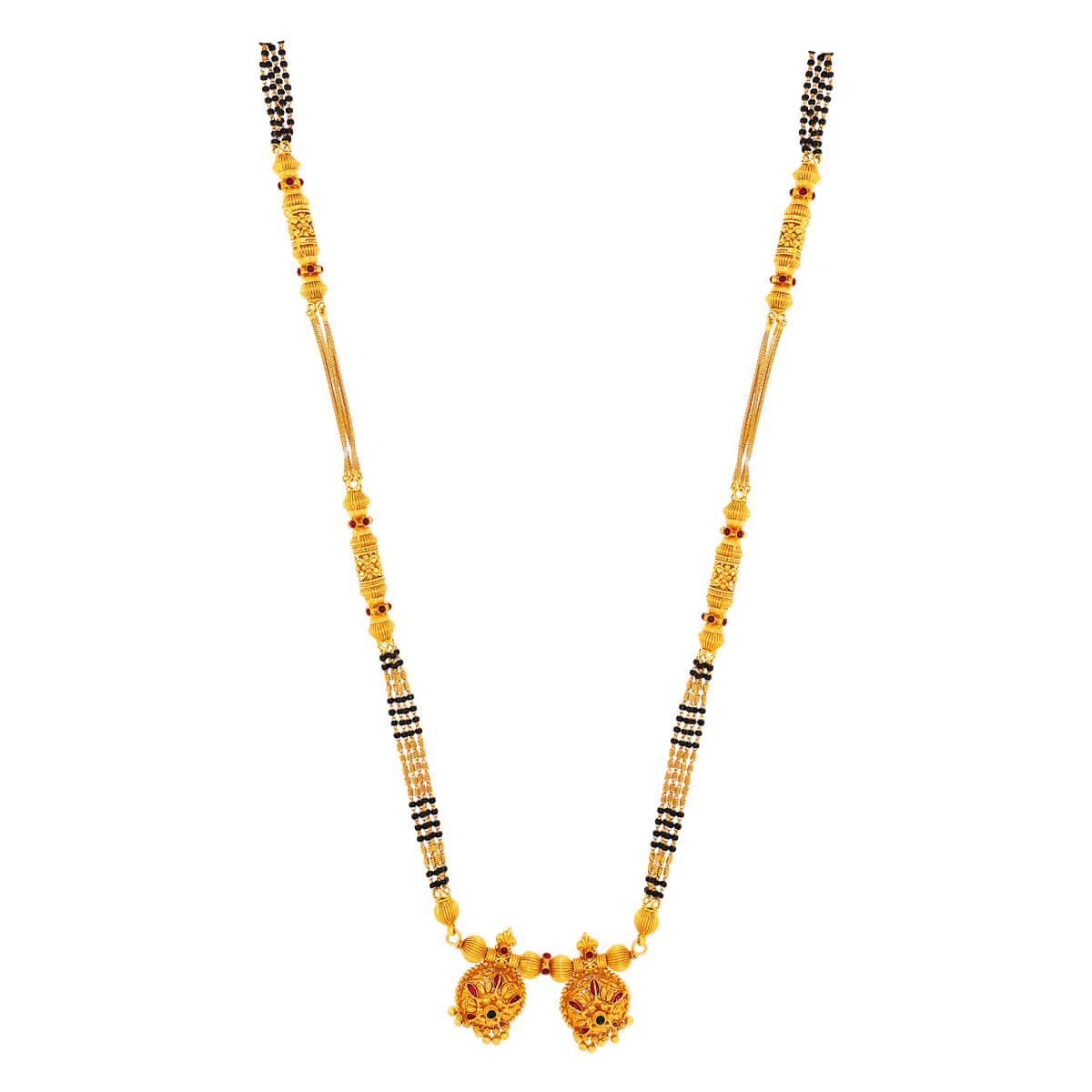 Shubhangi Gold Mangalsutra with Free Gold Coin