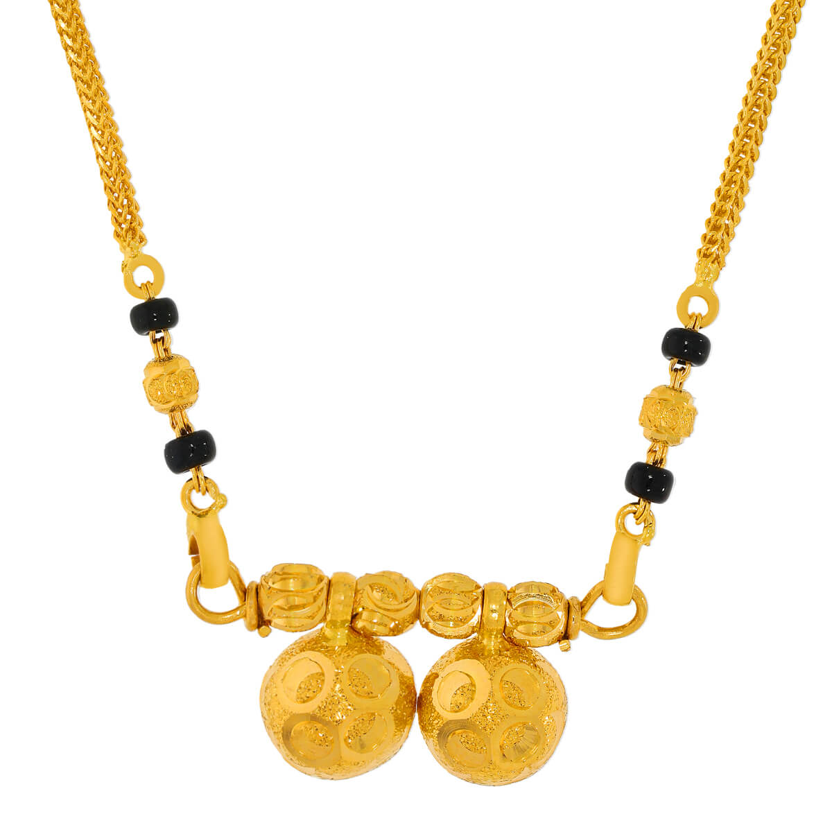 Lavisha Gold Mangalsutra with Free Gold Coin