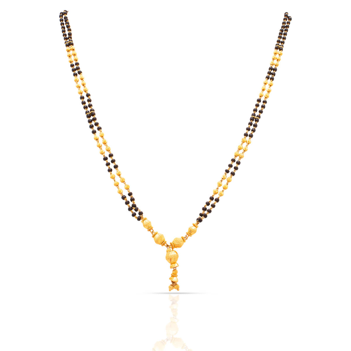 Trendy Fancy Gold Mangalsutra with Free Gold Coin