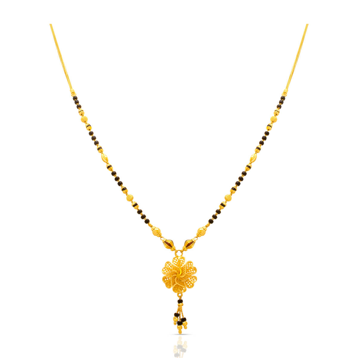 Gold Mangalsutra with Free Gold Coin