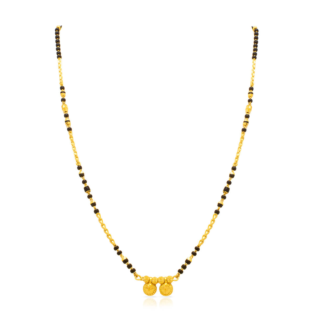 Gold Mangalsutra with Free Gold Coin