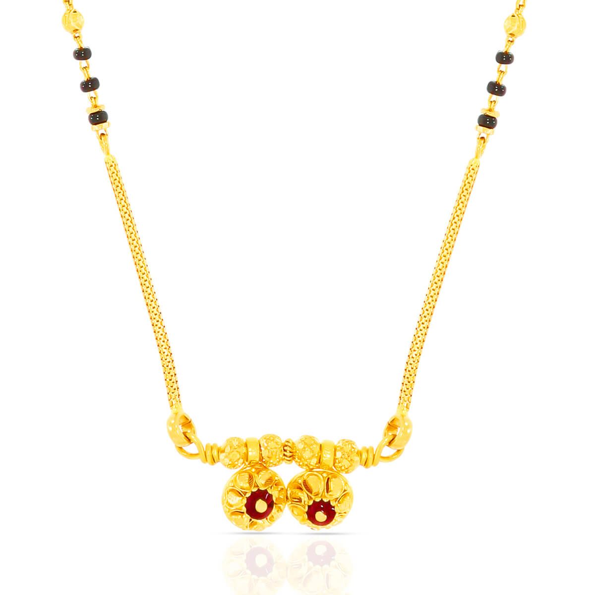 Gold Mangalsutra with Free Gold Coin