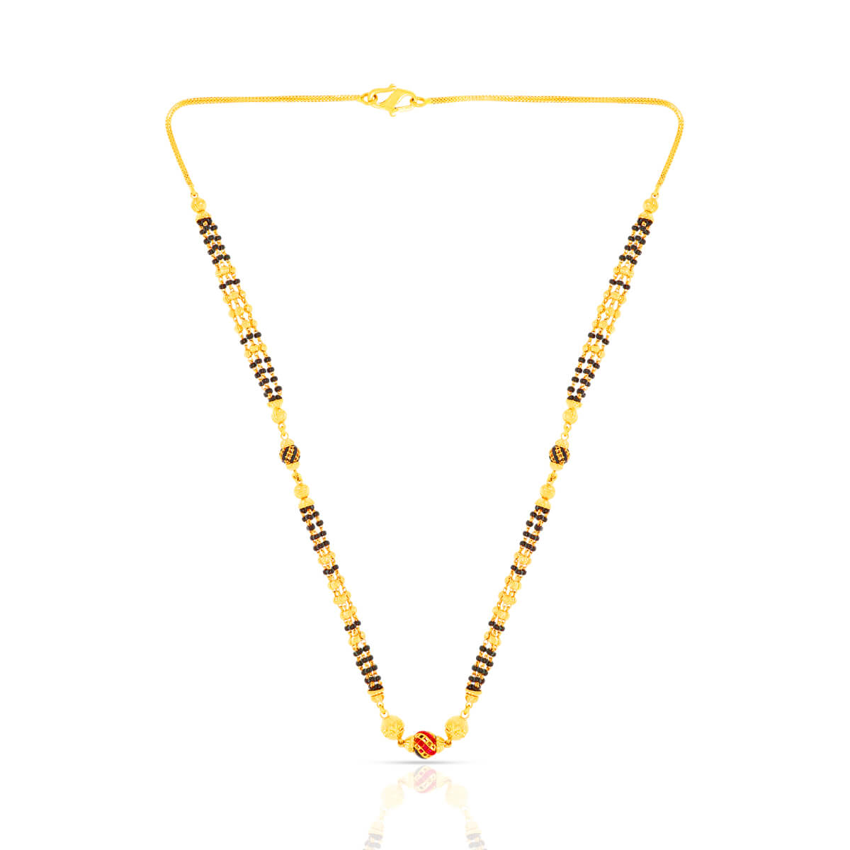 Gold Mangalsutra with Free Gold Coin