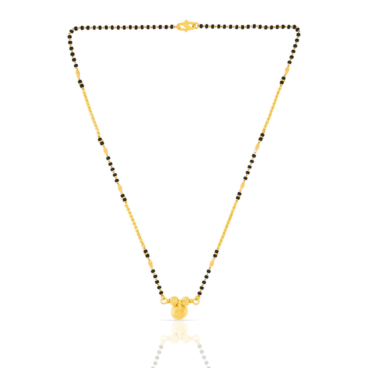 Dainty Gold Mangalsutra with Free Gold Coin