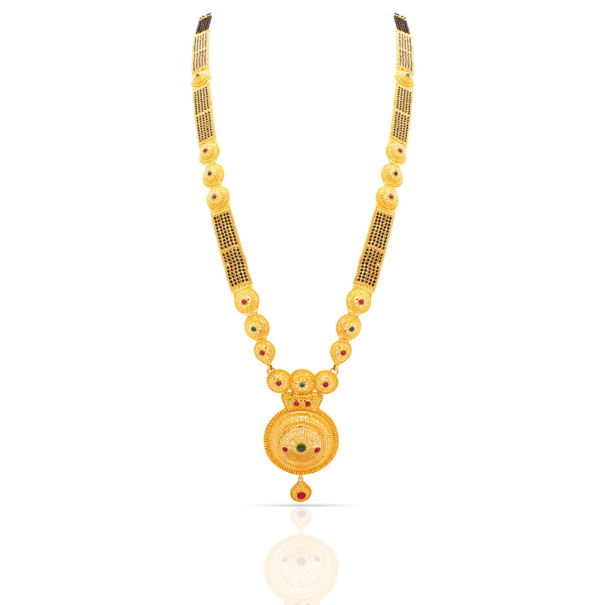 Majestic Wedding Gold Mangalsutra with Free Gold Coin