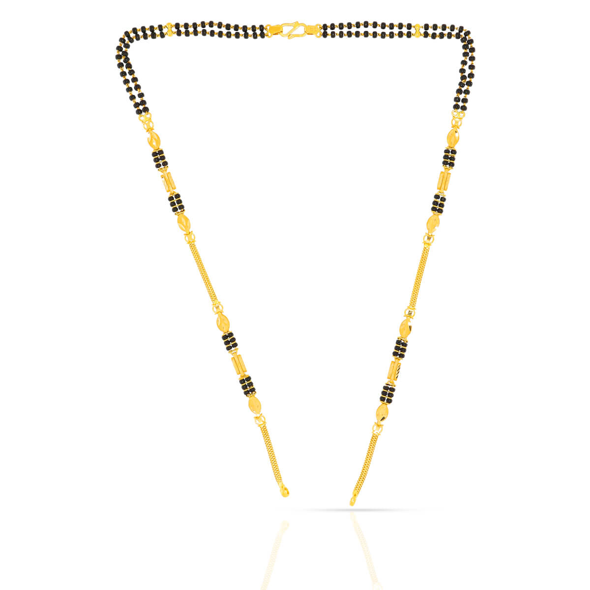 Modern Gold Chain Patti Mangalsutra with Free Gold Coin