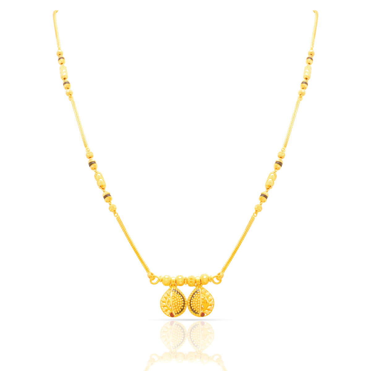 Gold Mangalsutra with Free Gold Coin