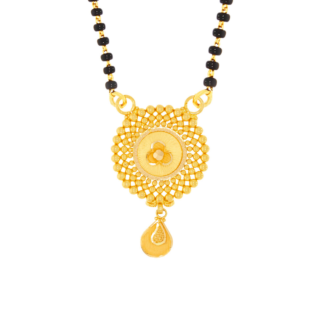 Sophisticated Gold Mangalsutra Pendant