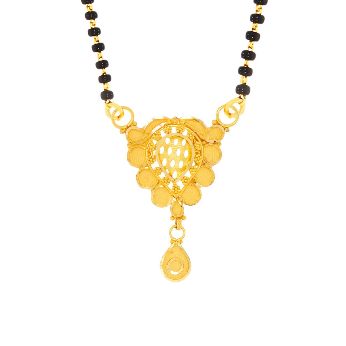 Imperial Traditional Mangalsutra Pendant with Free Gold Coin