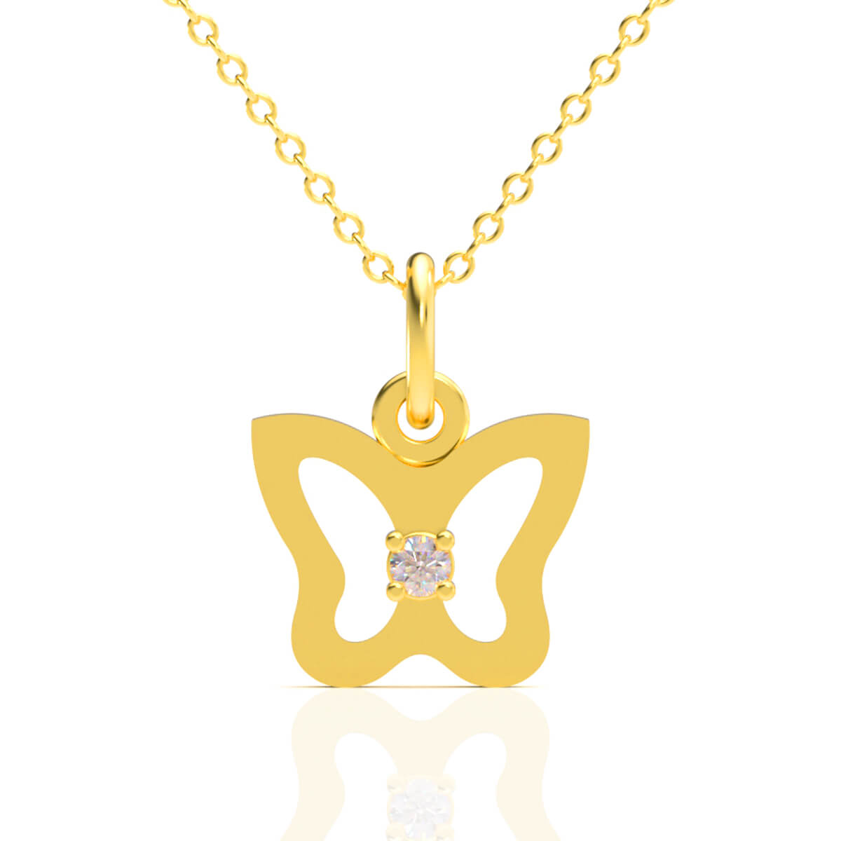 Classic Elegance Gold Pendant for Everyday Wear