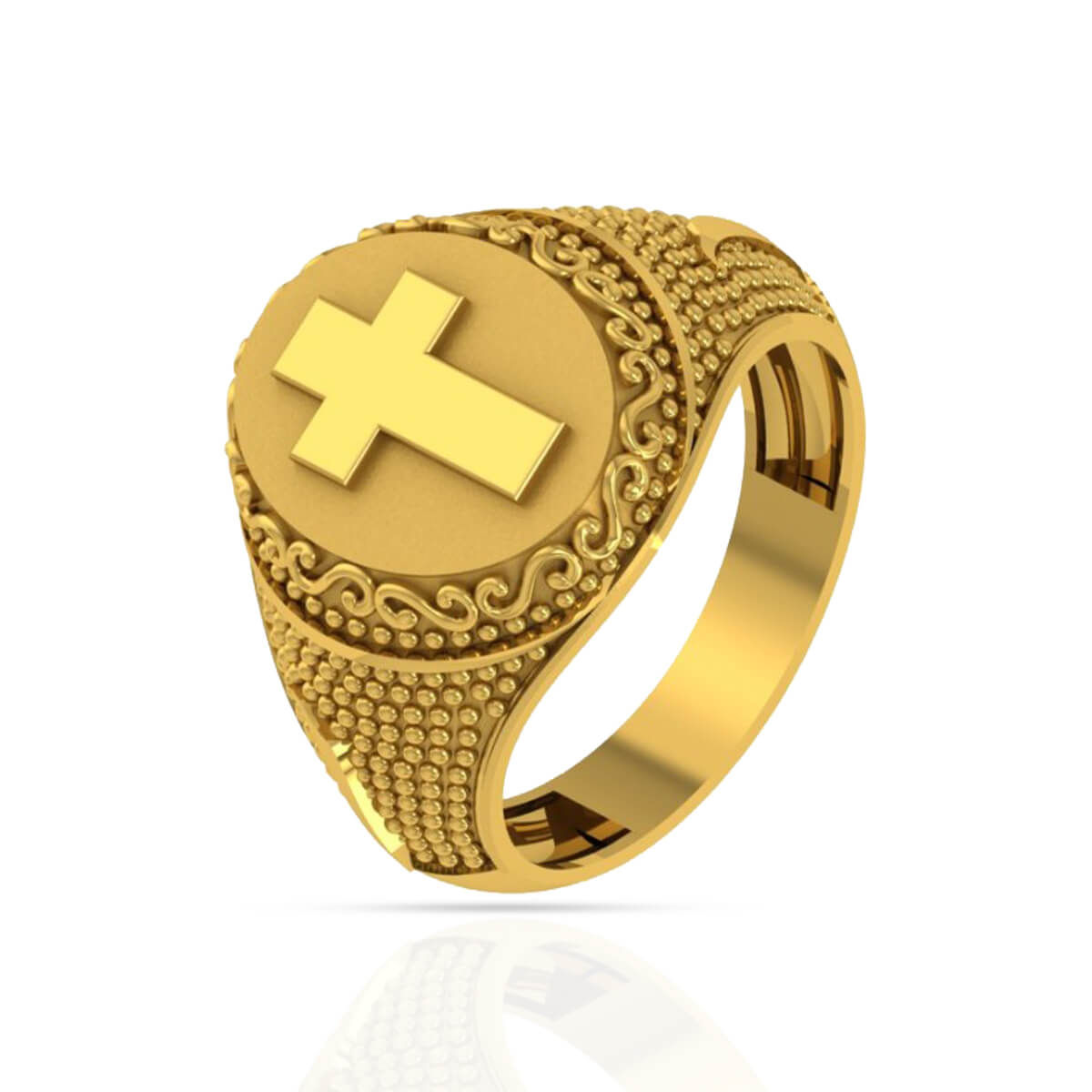 Gold Ring with Free Gold Coin