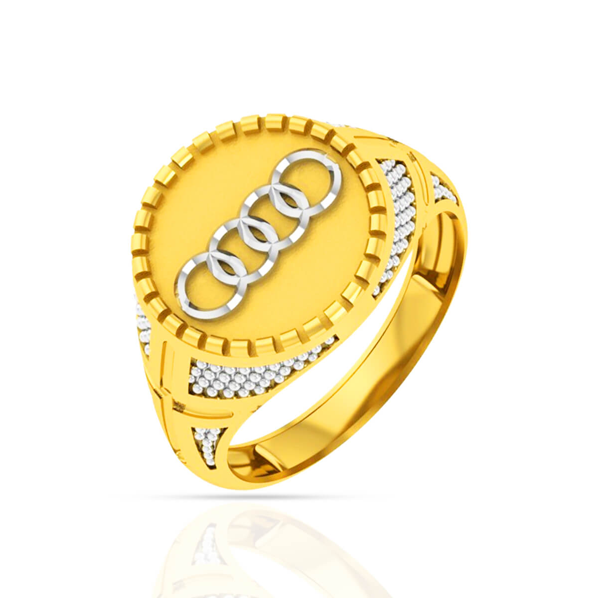 Gold Ring with Free Gold Coin