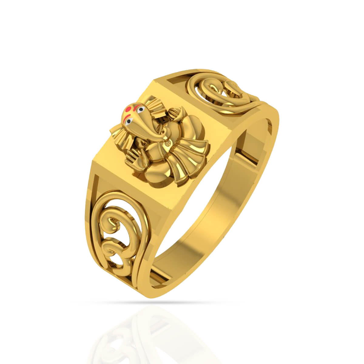 Gold Ring with Free Gold Coin