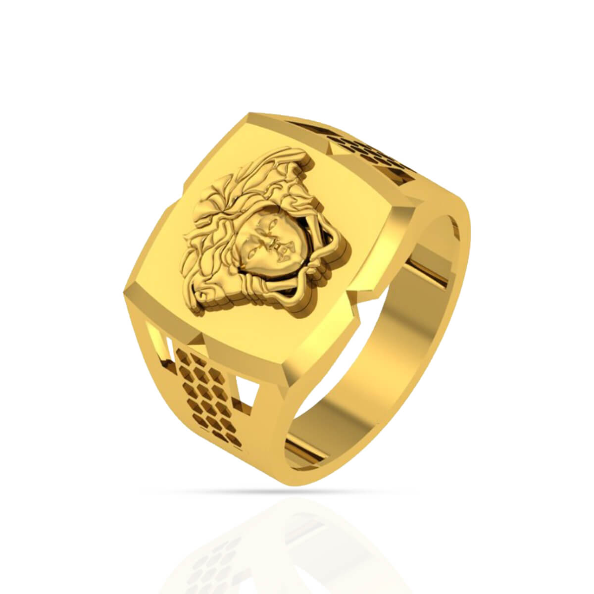 Gold Ring with Free Gold Coin