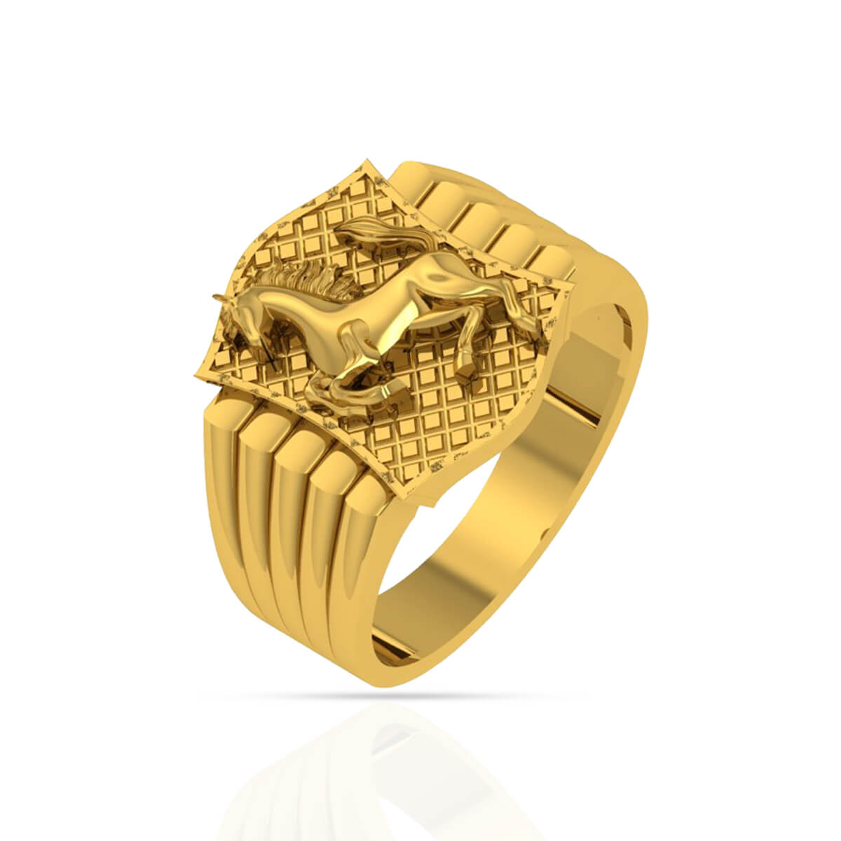 Gold Ring with Free Gold Coin