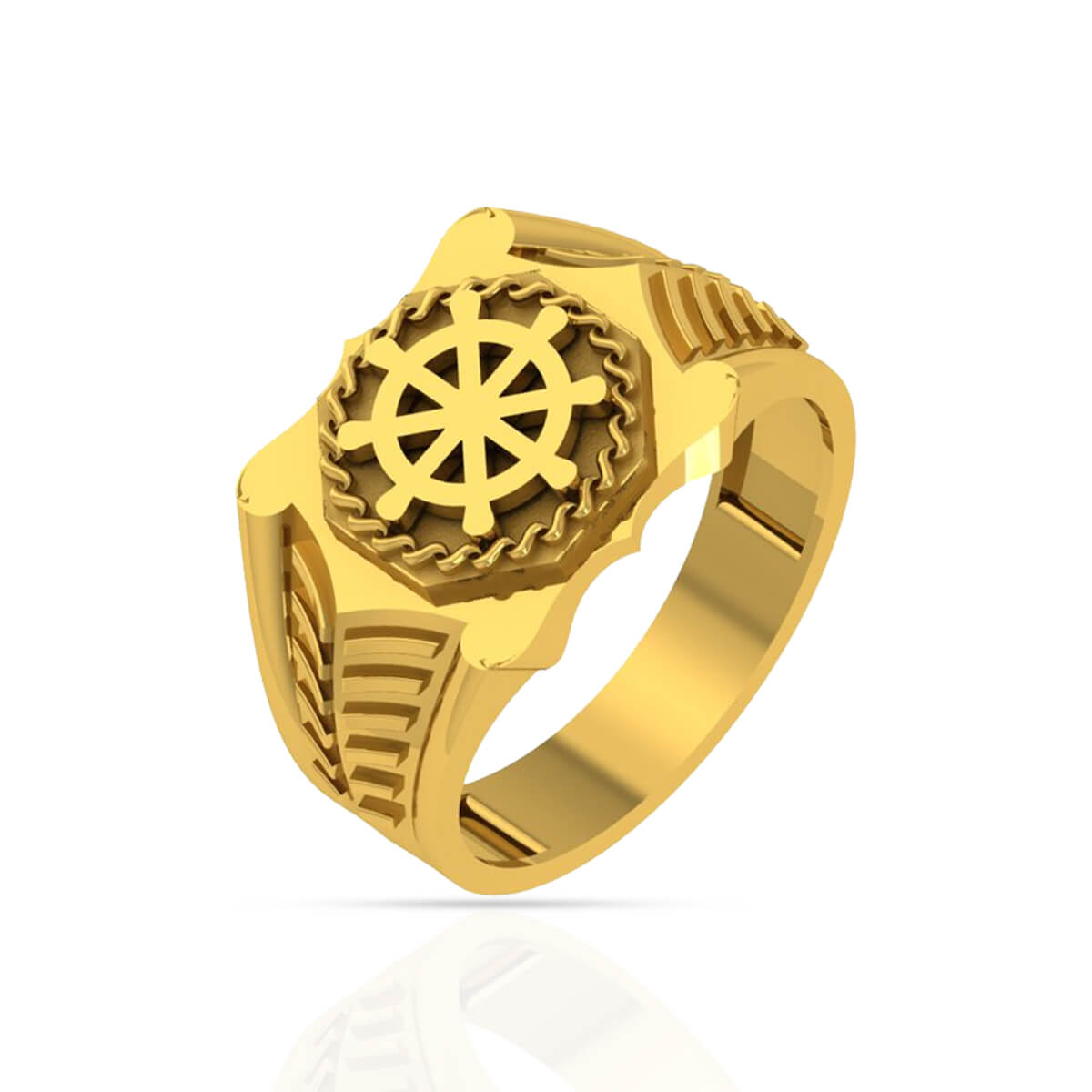 Gold Ring with Free Gold Coin