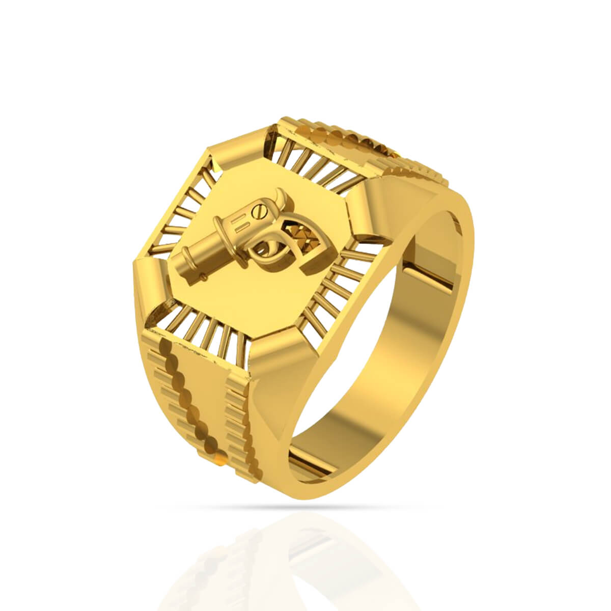 Gold Ring with Free Gold Coin