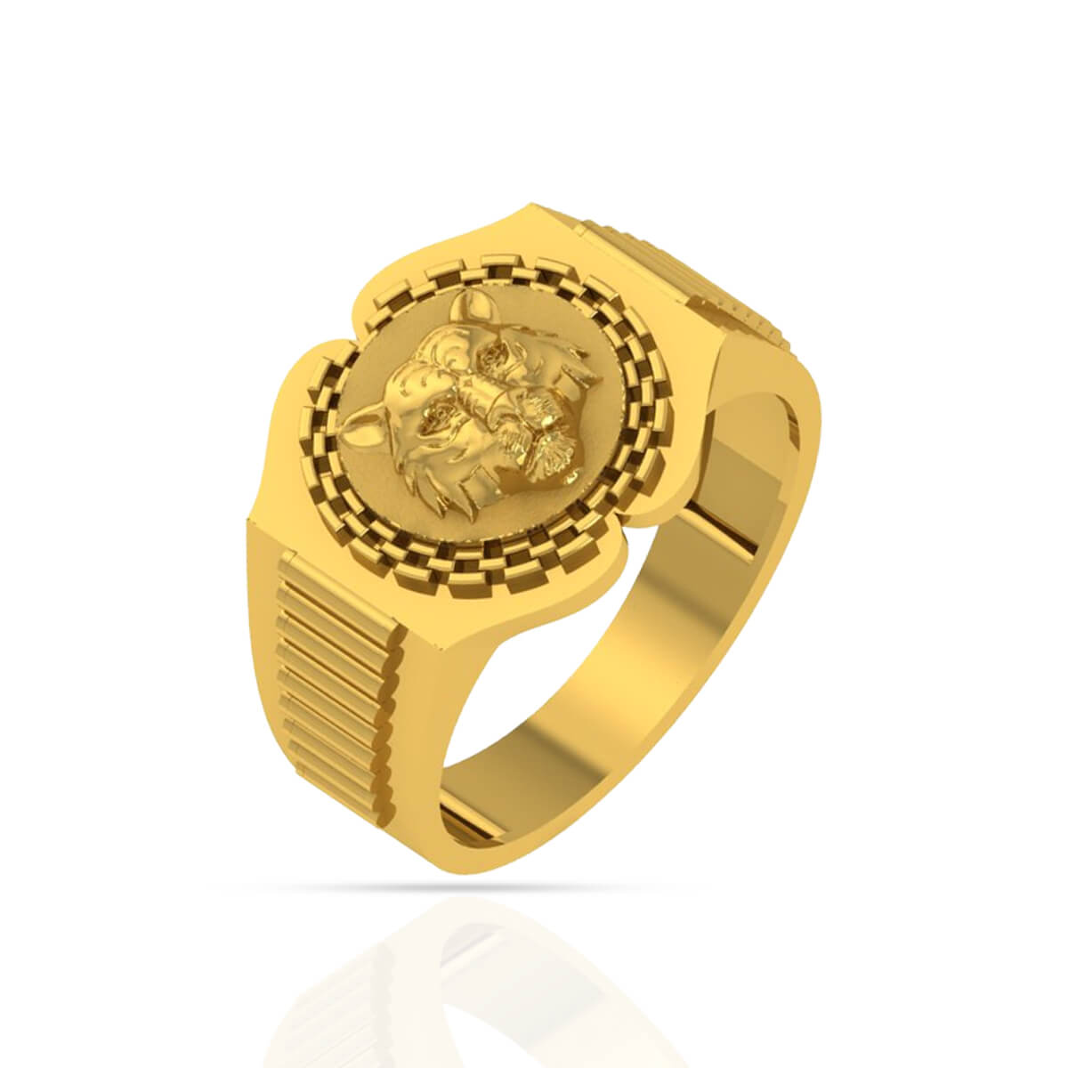 Gold Ring with Free Gold Coin