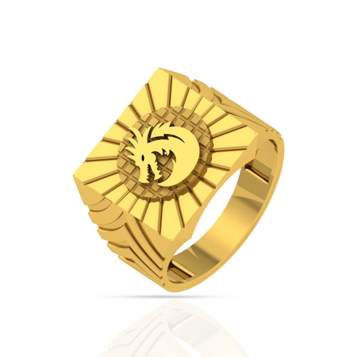 Gold Ring with Free Gold Coin