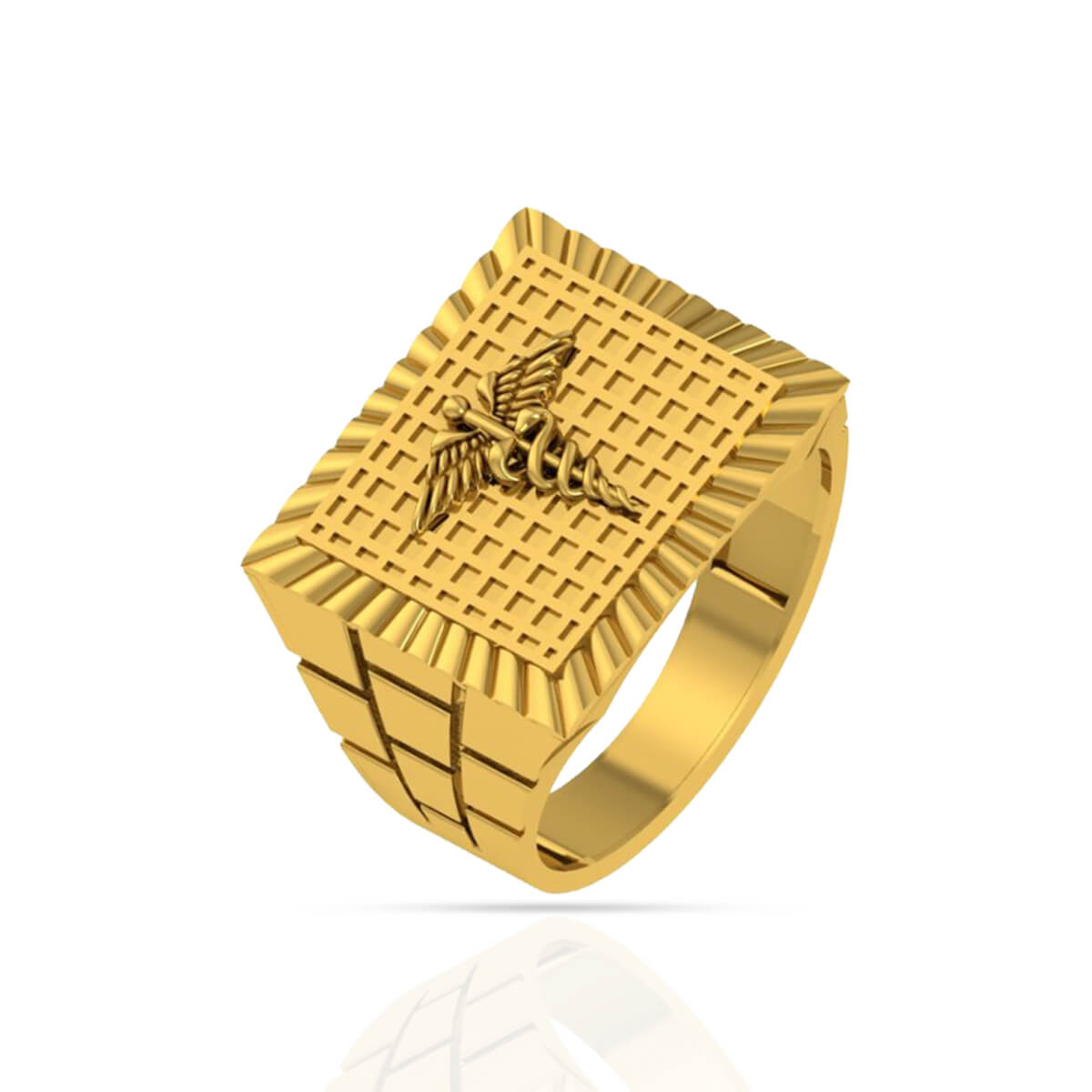 Gold Ring with Free Gold Coin