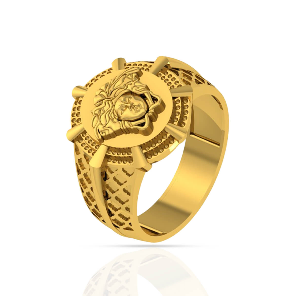 Gold Ring with Free Gold Coin