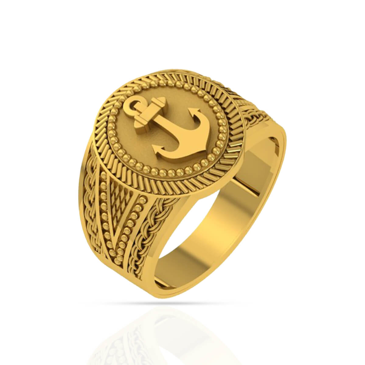 Gold Ring with Free Gold Coin