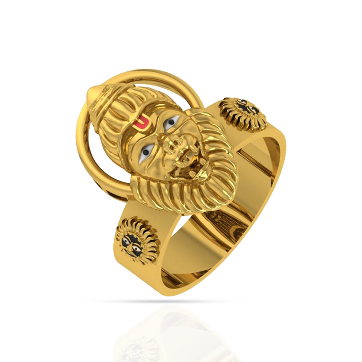 Gold Ring with Free Gold Coin