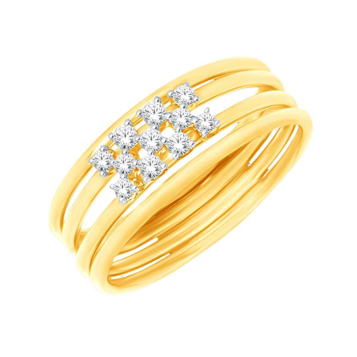 Kashvi Eminent Diamond Ring with Free Gold Coin