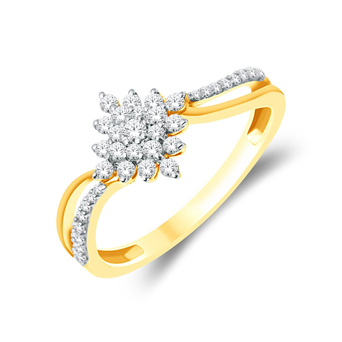 Saavi Eminent Diamond Ring with Free Gold Coin