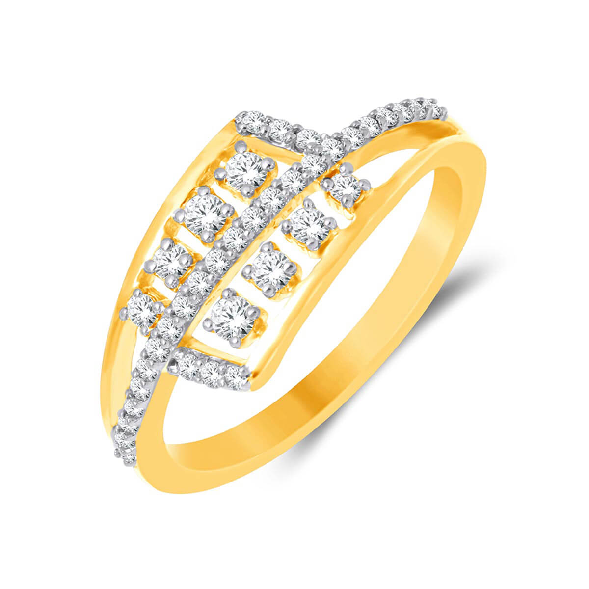 Evina Stunning Diamond Ring with Free Gold Coin