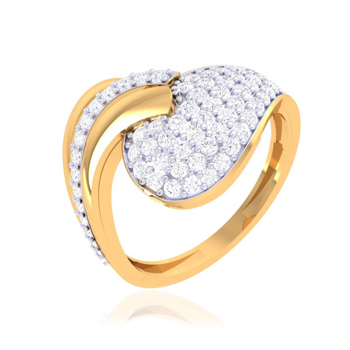 Diamond Ring with Free Gold Coin