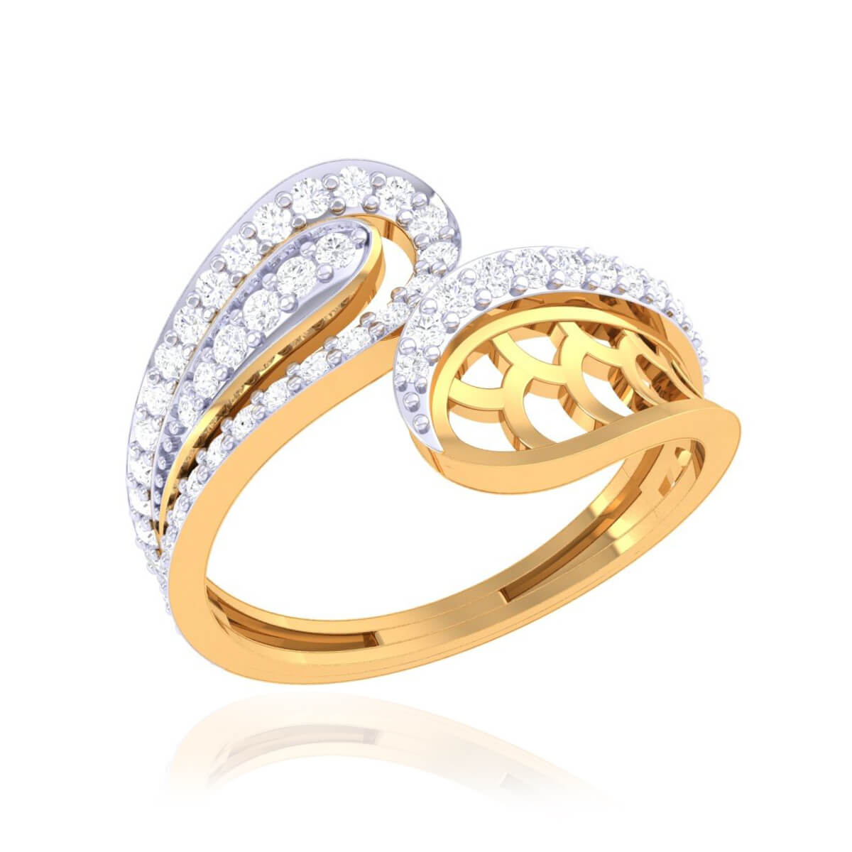 Diamond Ring with Free Gold Coin