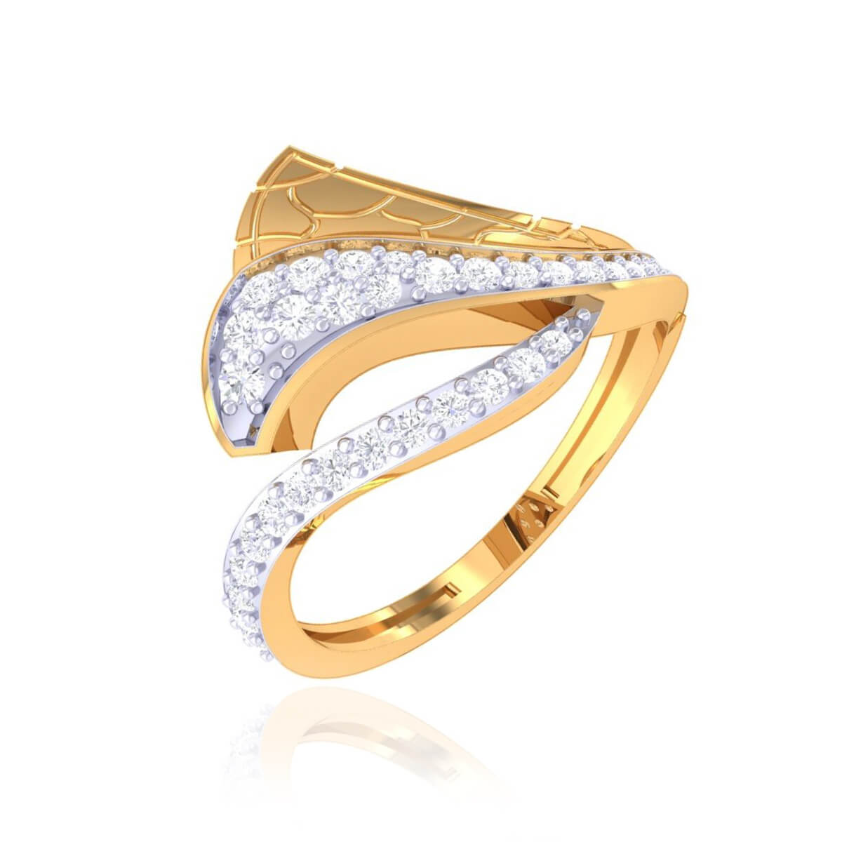 Diamond Ring with Free Gold Coin