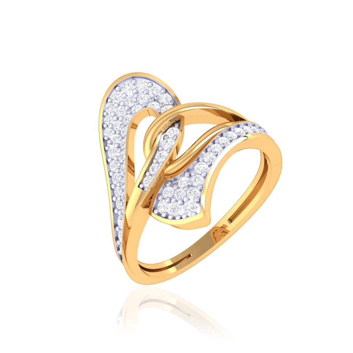 Diamond Ring with Free Gold Coin