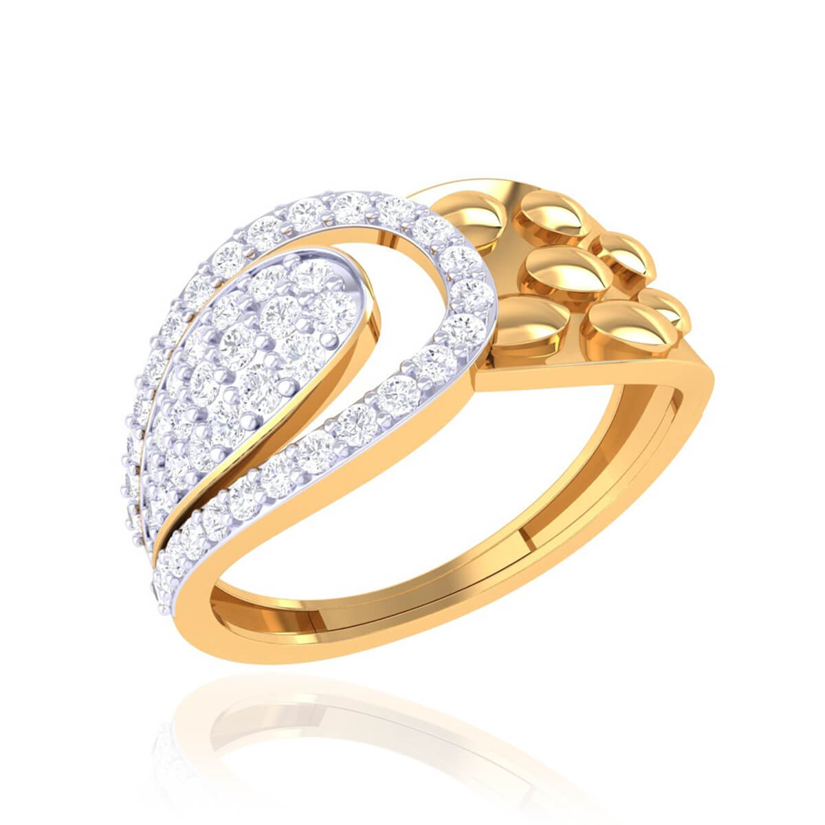 Diamond Ring with Free Gold Coin