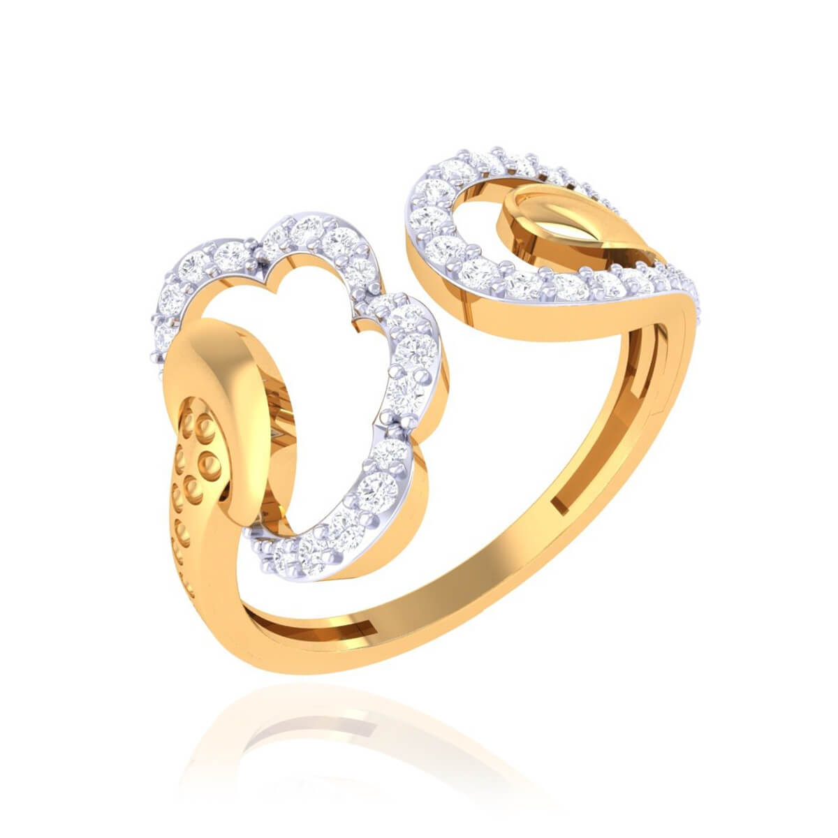 Diamond Ring with Free Gold Coin