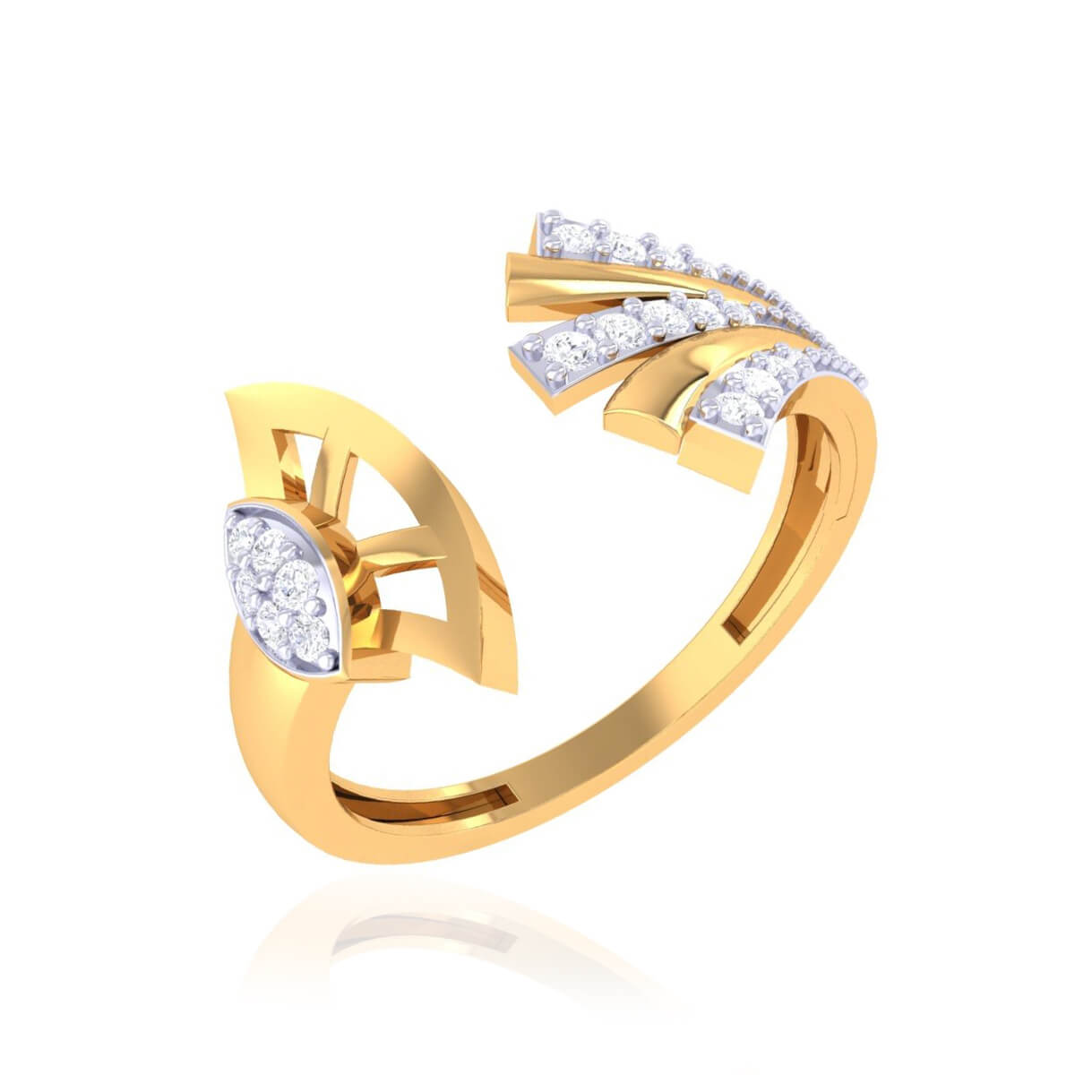 Diamond Ring with Free Gold Coin