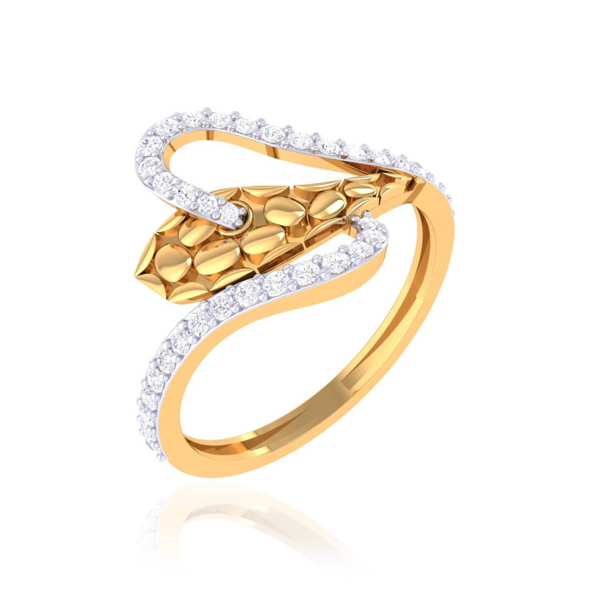 Diamond Ring with Free Gold Coin