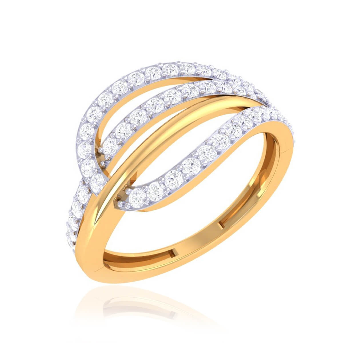 Diamond Ring with Free Gold Coin