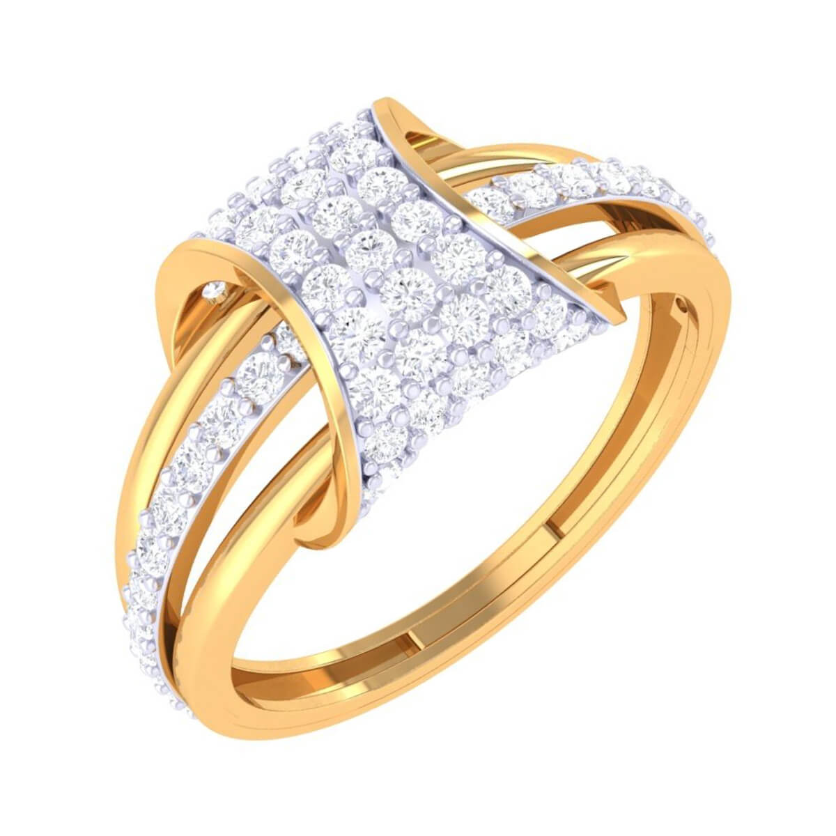 Diamond Ring with Free Gold Coin