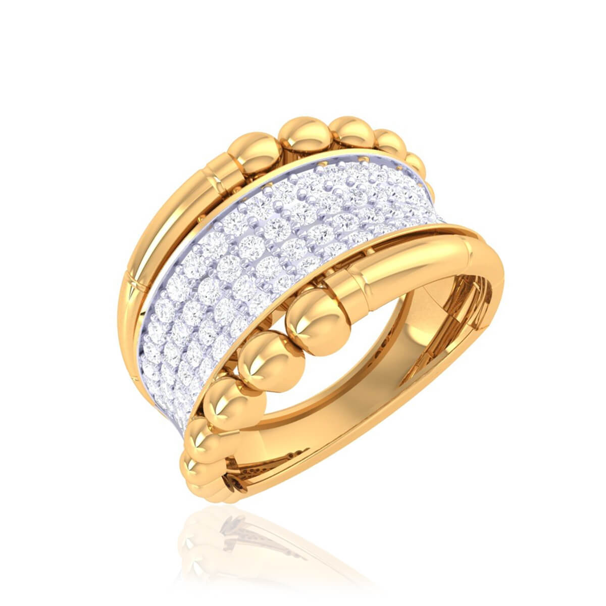 Diamond Ring with Free Gold Coin