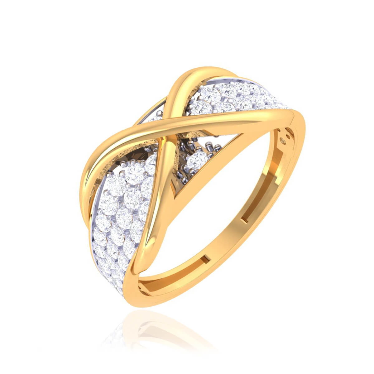 Diamond Ring with Free Gold Coin