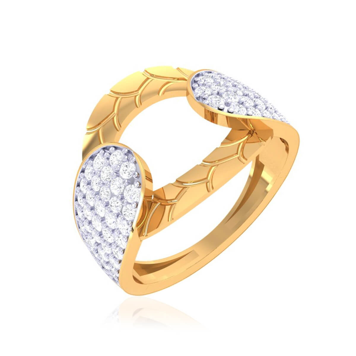 Diamond Ring with Free Gold Coin