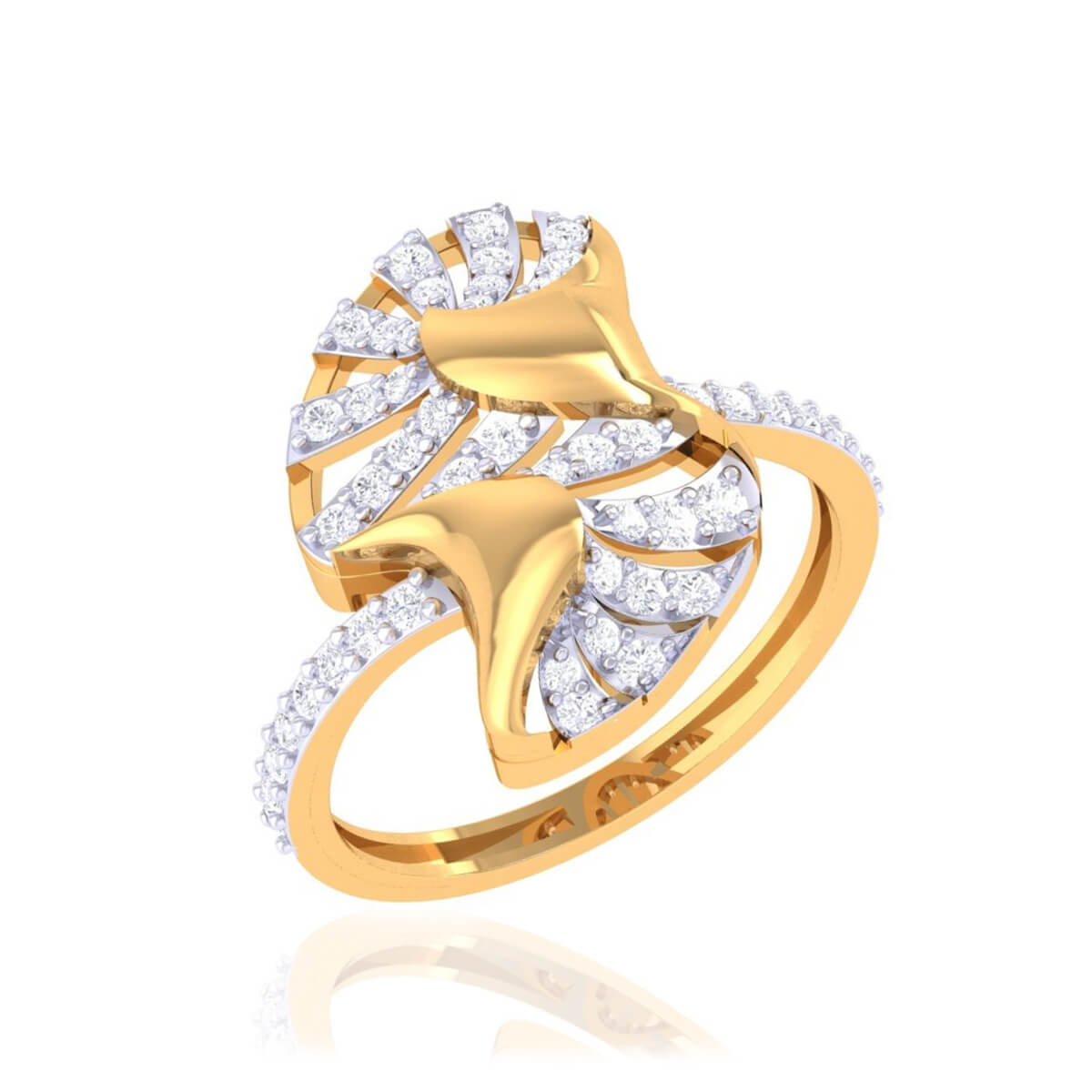 Diamond Ring with Free Gold Coin