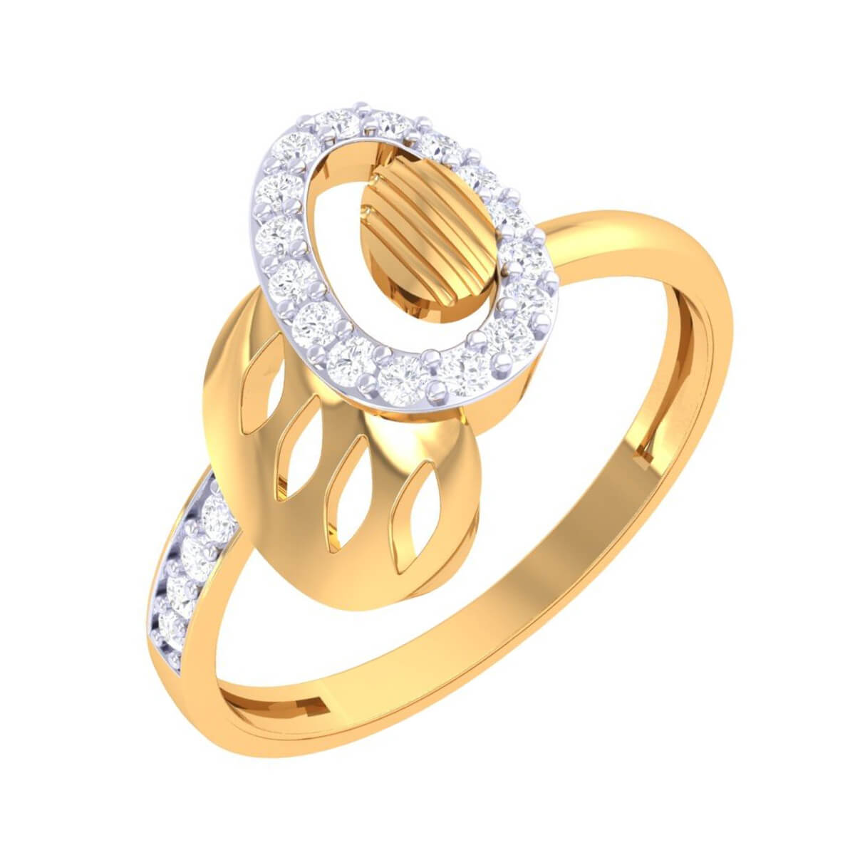 Diamond Ring with Free Gold Coin