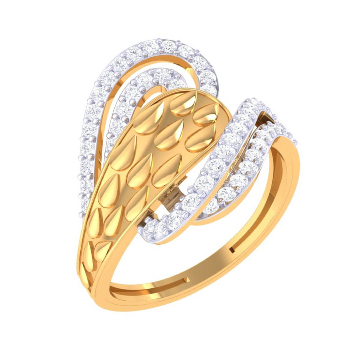 Diamond Ring with Free Gold Coin