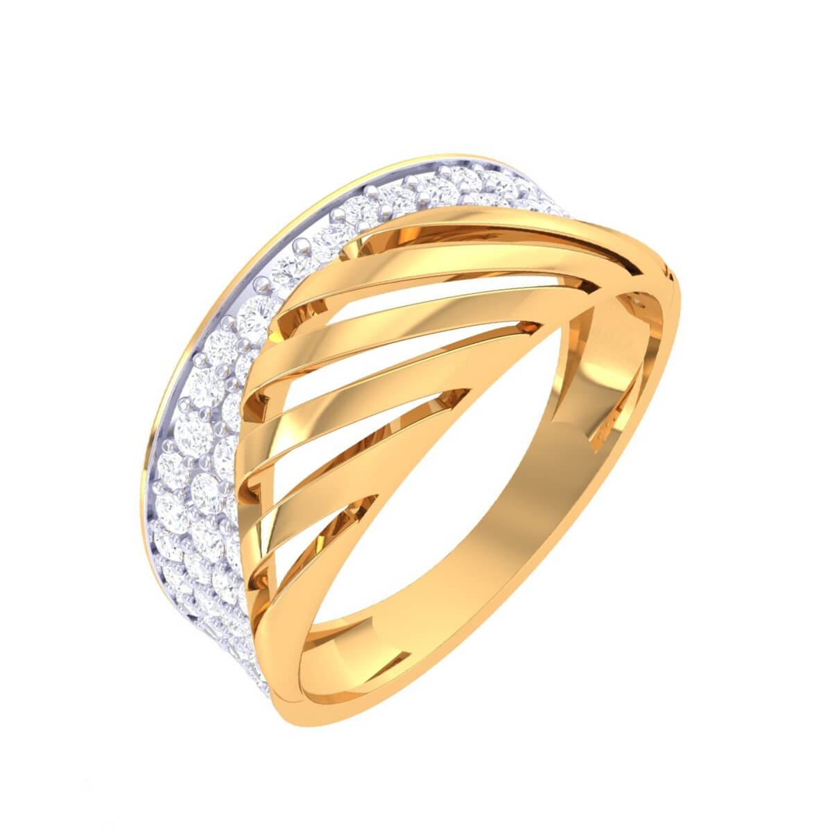 Diamond Ring with Free Gold Coin