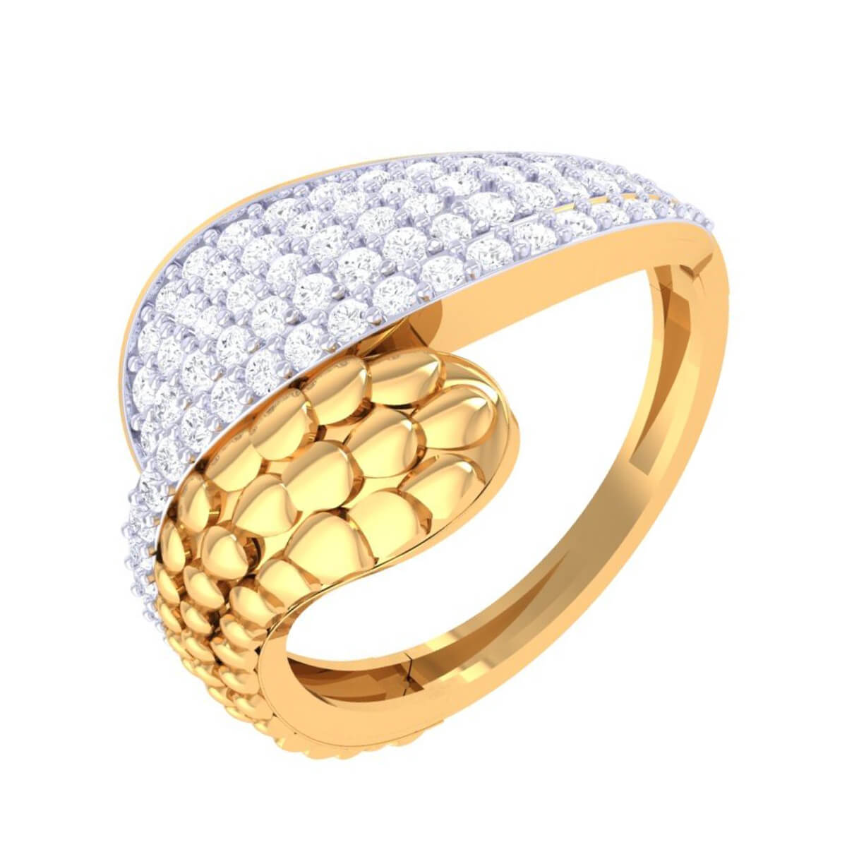 Diamond Ring with Free Gold Coin