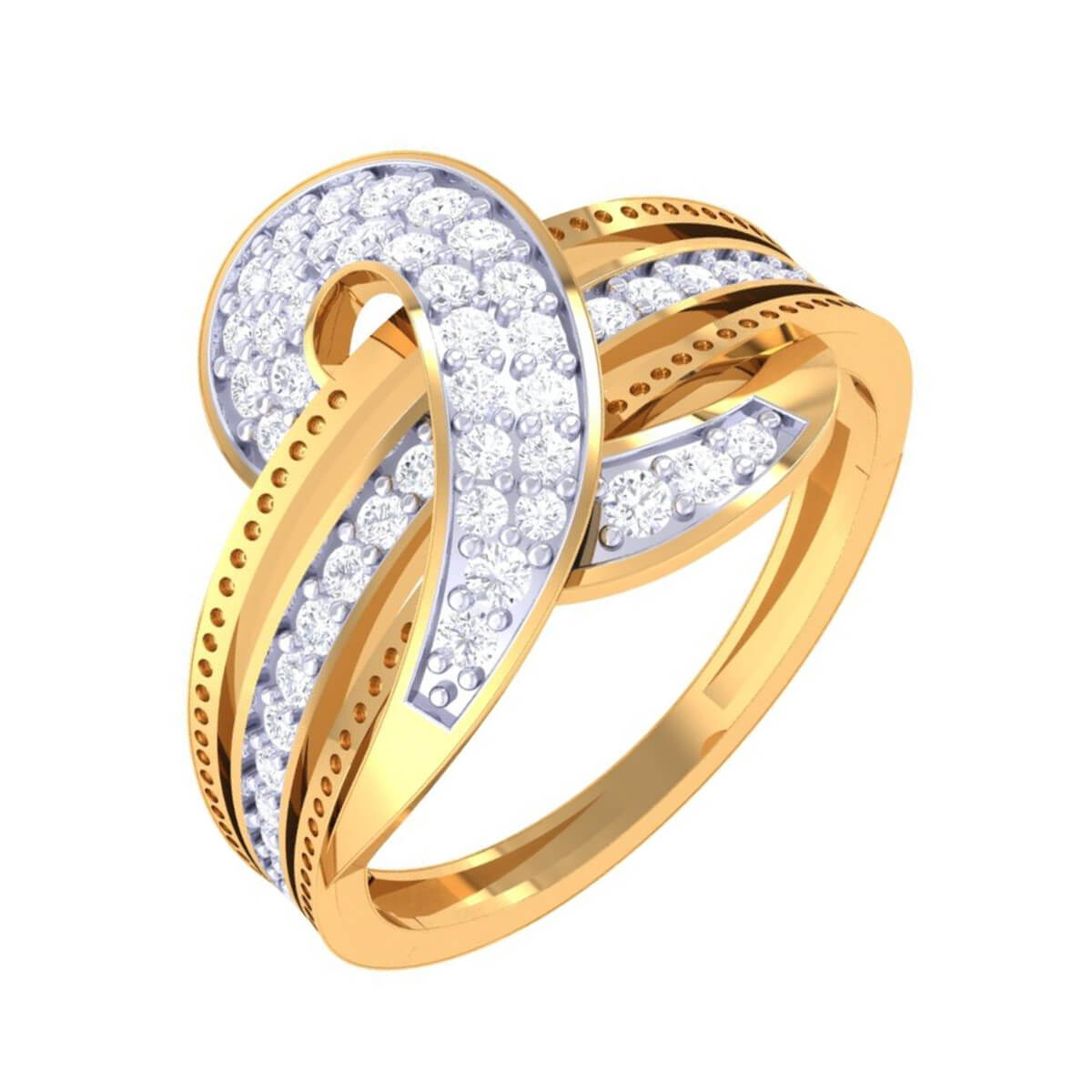 Diamond Ring with Free Gold Coin