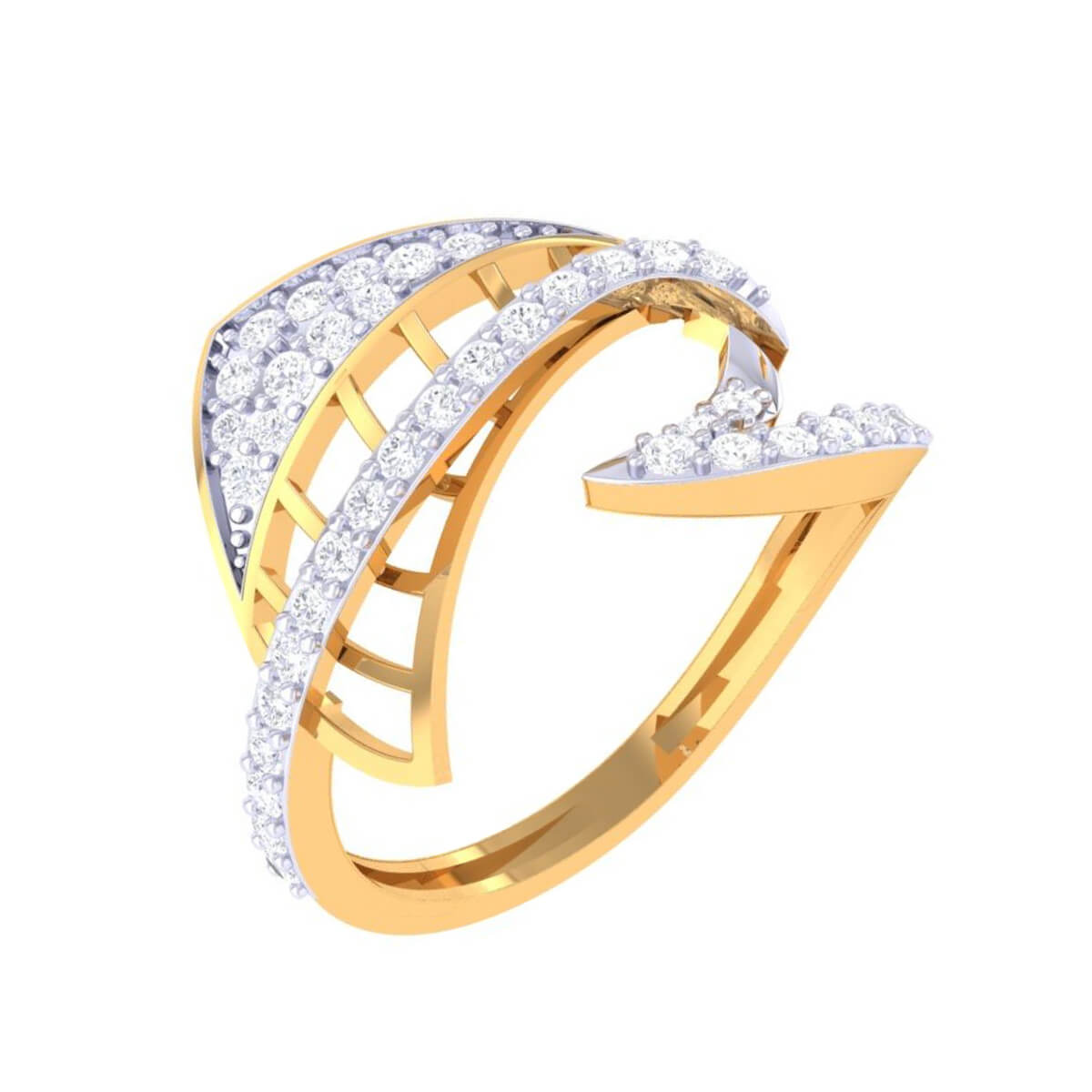 Diamond Ring with Free Gold Coin